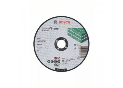 Круг отрезной по камню 180 х 3,0 х 22 мм, Bosch