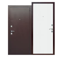 Дверь металлическая Dominanta Беленый дуб 960 правая