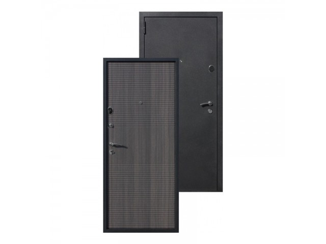 Дверь входная металлическая Гарда Муар 7,5 см венге тобакко 860х2050 левая