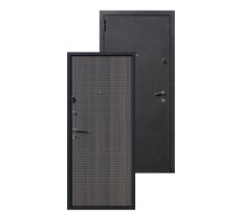 Дверь металлическая Гарда Муар 7,5 см венге тобакко 860х2050 правая