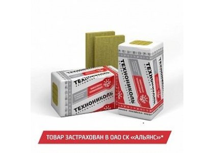 Утеплитель ТЕХНОРУФ Н 30 1200х600х100мм (0,216м3) плотность 100-130 кг/м3 (упак3шт)
