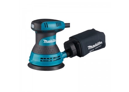 Шлифмашина эксцентриковая Makita ВО5030, 300 Вт, 125 мм, 12000 об/мин, амплитуда 2,8 мм, 1,3 кг