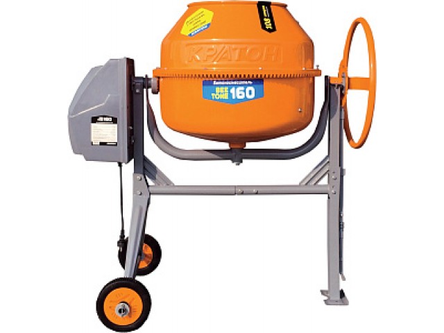 Бетоносмеситель электрический 160 литров, Кратон 