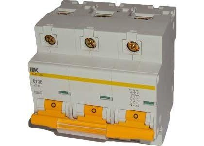 Автомат 3Р С 16А ВА 47-29 4.5кА ИЭК MVA20-3-016-C 