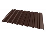 Профнастил МК-20 6*1,15м (8017) толщина 0,4 мм шоколад 
