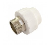 Муфта полипропиленовая PP-R комб. D25x1/2 НР