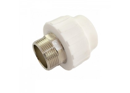 Муфта полипропиленовая PP-R комб. D32x1 НР