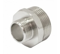 Ниппель переход 32х20 никелированный НР-НР