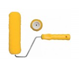 Валик 230 мм х 40 мм х 12 мм, желтый, полиэстер, ручка 6 мм, Fit