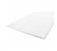 Панель ПВХ 2700*250мм Белая матовая (10шт=6,75м2)