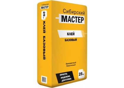 Клей Геркулес Базовый Сибирский мастер  25 кг для плитки (56)