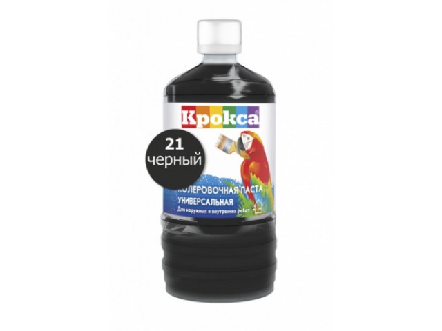 Паста колеровочная Крокса 21 черный 0,1 л