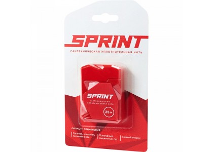 Уплотнительная нить 25м бокс блистер Sprint