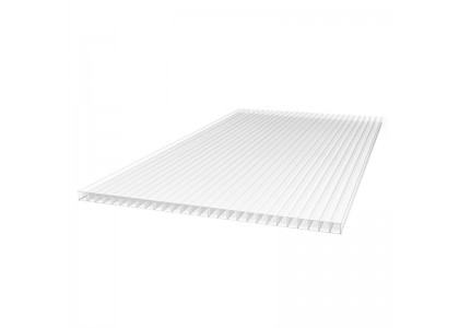 Сотовый поликарбонат 10мм 2,1х6м прозрачный ULTRAMARIN Белгород 11,84кг