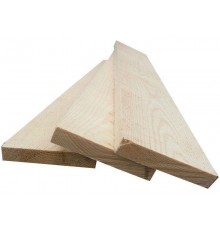 Доска обрезная не шлифованная 30x100x3000 мм Пихта