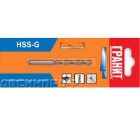 Сверло  9,5 мм х 81/125 мм по металлу HSS-G , Гранит