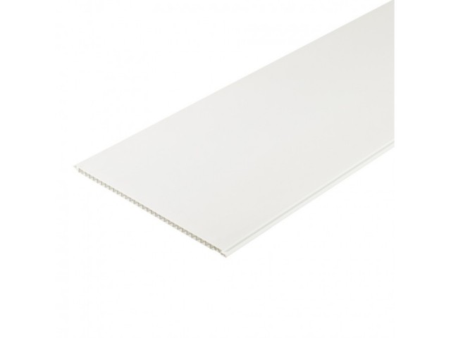 Панель ПВХ 3000*250мм Белая матовая (10шт=7,5м2) Идеал Ламини 001