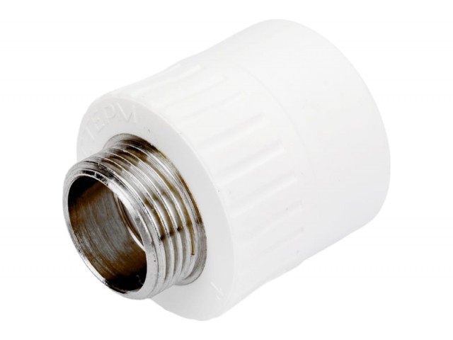 Муфта полипропиленовая PP-R комб. D40x1 НР