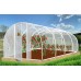 Теплица Кормилица 4х3х2,1м Усиленная, окрашенная, 2 двери