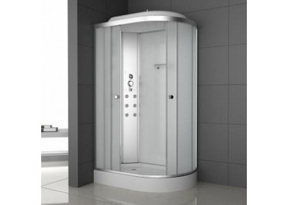 Душевая кабина 120*80*215 н/п ODA 8037А  L левая матовое стекло