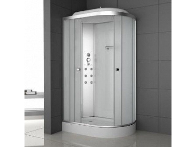 Душевая кабина 120*80*215 н/п ODA 8037А  L левая матовое стекло