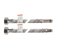 Подводка гибкая к смесителю  1,2 м Profline  (F1/2*M10) пара