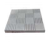 Тротуарная плитка Паркет серый 300х300х30 мм