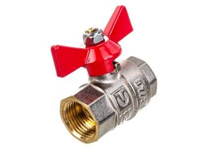 Кран шаровой Valtec Base VT.217.N.04 ДУ15 ВР/ВР бабочка