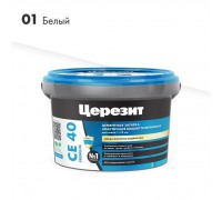 Расшивка Церезит СЕ-40 2 кг эластичная водоотталкивающая белая (12)