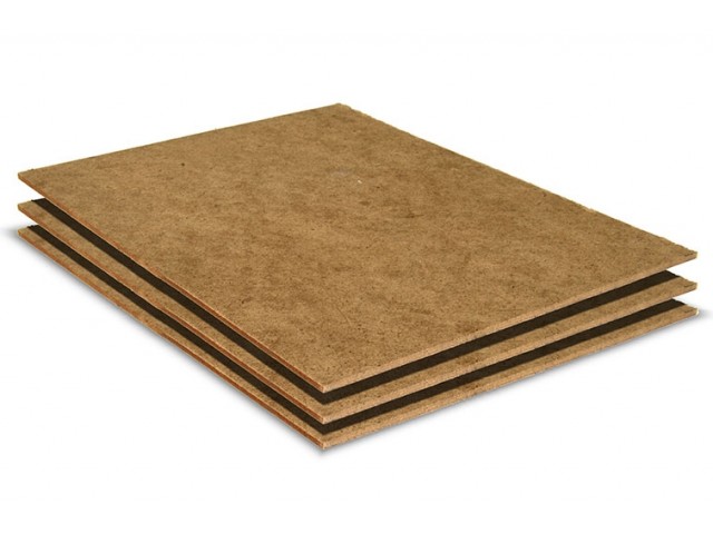 ДВП 5мм 1250х2500мм двусторонняя (паллет 104 шт)
