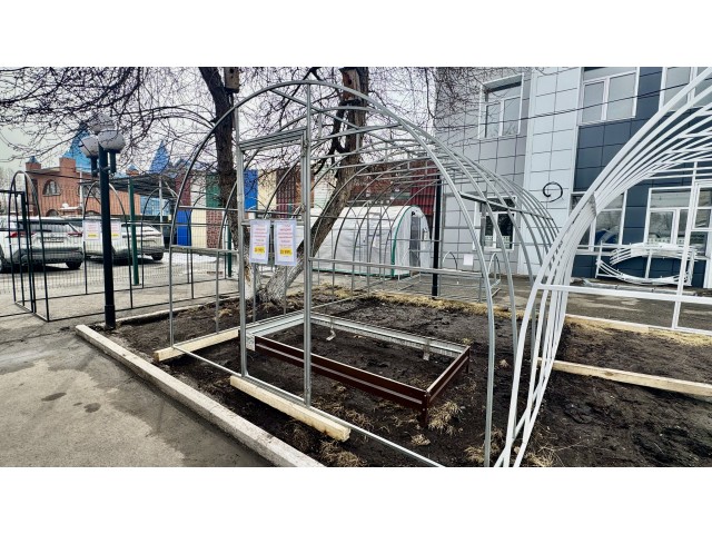 Теплица Народная 6х3х2,1м Суперусиленная, оцинкованная, 2 двери