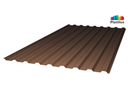 Прозрачный шифер 0,8мм 1,15х2м Бронза МП-20-У стандарт