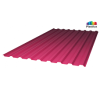 Прозрачный шифер 0,8мм 1,15х2м Гранат МП-20-У стандарт