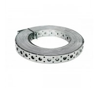 Лента монтажная перфорированная оцинкованная прямая 0,7х20 (25м)