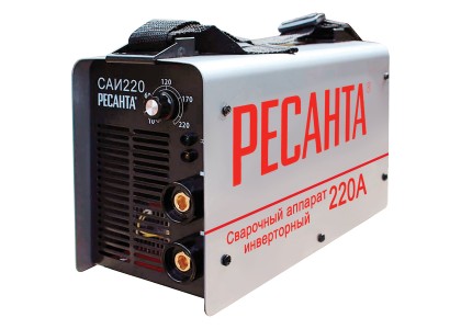 Аппарат сварочный инверторный Ресанта САИ 220, 220 А, электроды до 5 мм