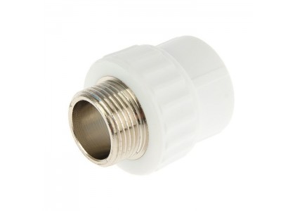 Муфта полипропиленовая PP-R комб. D32x1/2 НР