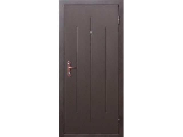 Дверь входная металлическая Стройгост 5-1 металл/металл 980х2060 правая внутреннее открывание