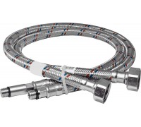 Подводка гибкая к смесителю  0,4 м Monoflex/Зип-флекс нержав (F1/2*M10) пара