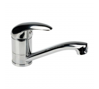 Смеситель для кухни stОмега излив 24см картридж 40мм без подводки крепление под 2 шпильки 3301-1