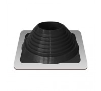 Проход кровли для дымохода Мастер Флеш №7 черный (силикон) 150-275