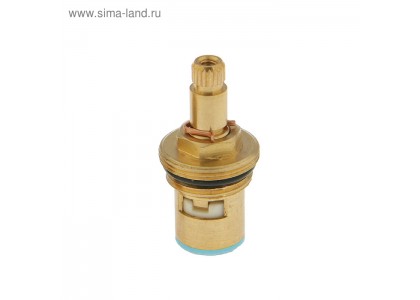 Кран-букса латунь 1/2 20 шлиц 90 гр с резьбой 450-4 A (50)