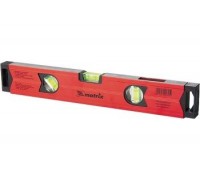 Уровень 1500 мм Matrix алюминиевый фрезерованный усиленный 3 глазка 1 зеркальный