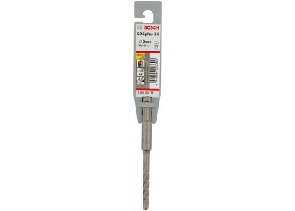 Бур по бетону SDS+  6 х 100/160 мм, Bosch, 5X