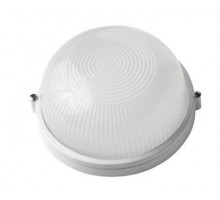 Светильник НПП 1101 круг (белый) IP54 Е27 100Вт без решетки
