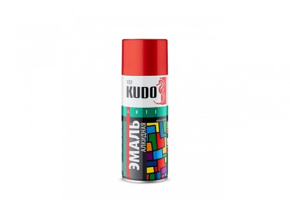 Эмаль аэрозольная KUDO 1027 универсальная хром (0,52л)