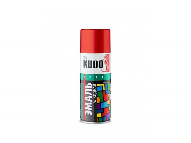 Эмаль аэрозольная KUDO 1027 универсальная хром (0,52л)