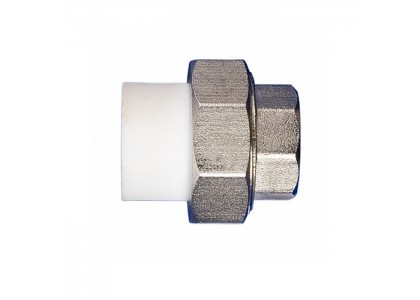 Муфта полипропиленовая PP-R комб. D20x1/2 ВР разъем