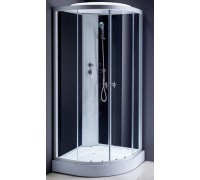 Душевая кабина 90*90*215 н/п ODA 8420 Р белая матовое стекло 