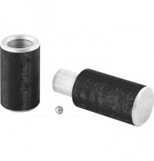 Петля гаражная d18х120мм круглая (с шариком)