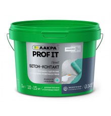 Грунт Лакра PROF IT Бетонконтакт 3 кг